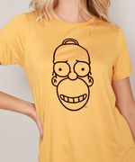 Camiseta-Homer-Simpson-Manga-Curta-Decote-Redondo-Mostarda-9981498-Mostarda_6
