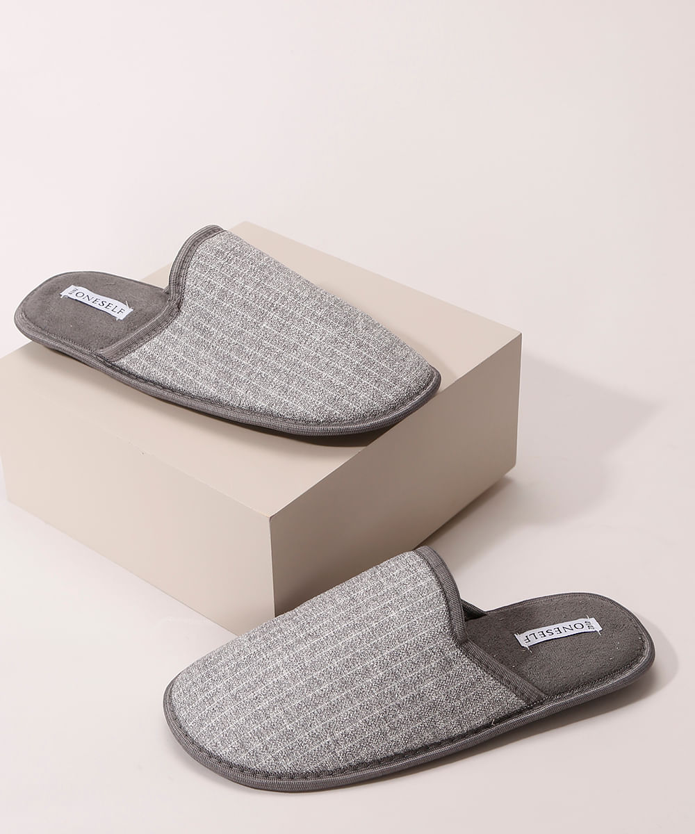Pantufa Canelada Cinza Mescla é boa?