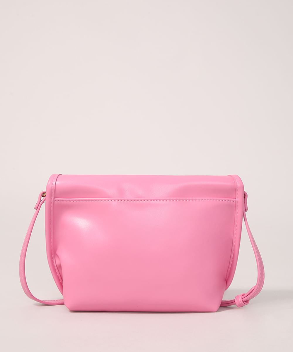 hot pink cross body bolsa
