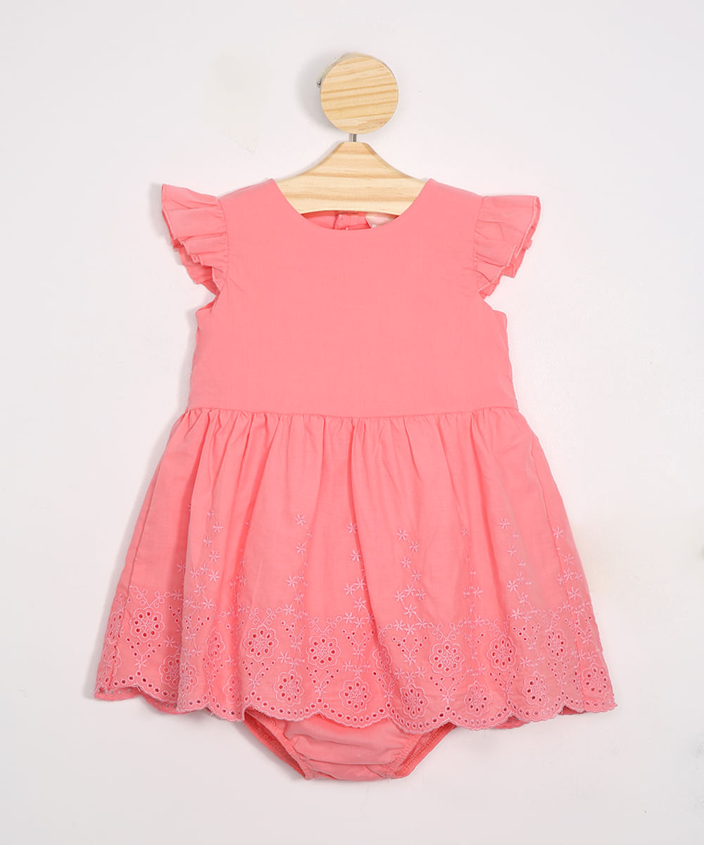 Vestido-Infantil-de-Laise-Manga-Curta---Calcinha-Rosa-9972004-Rosa_1