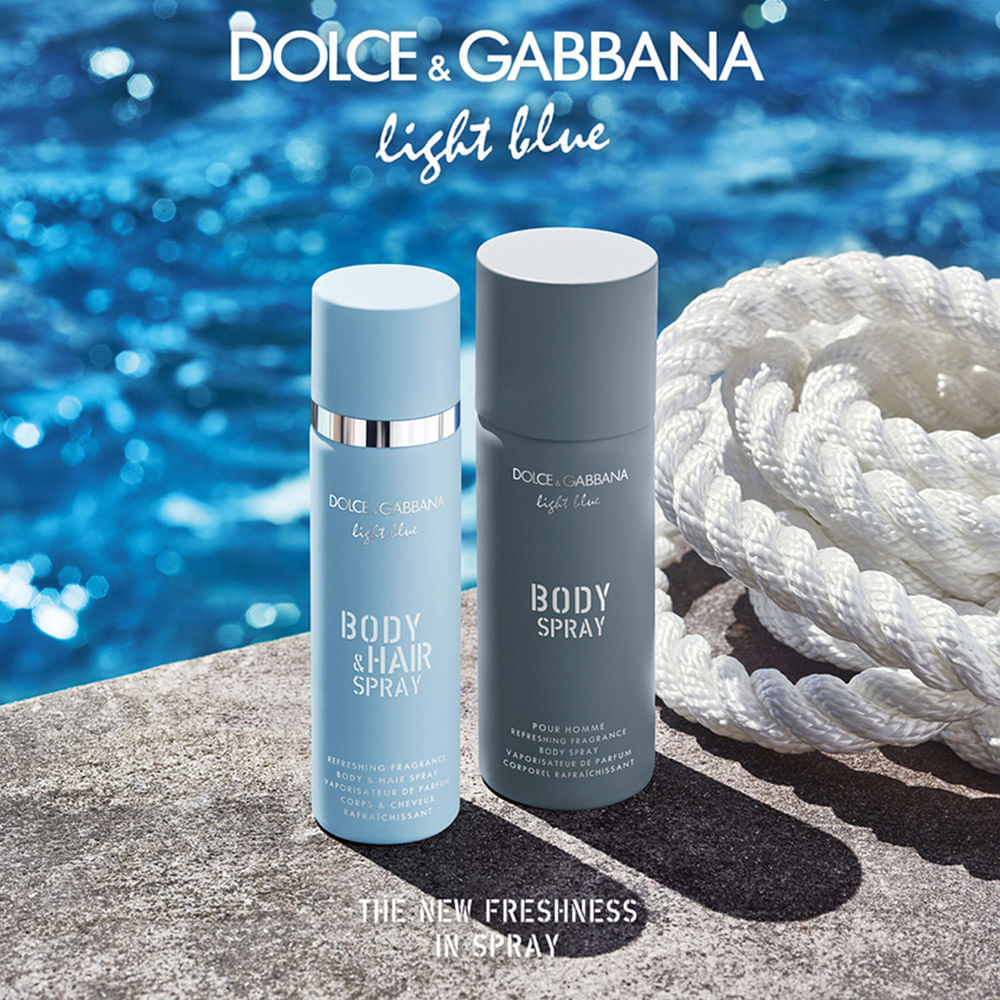 dolce & gabbana light blue body & hair mist