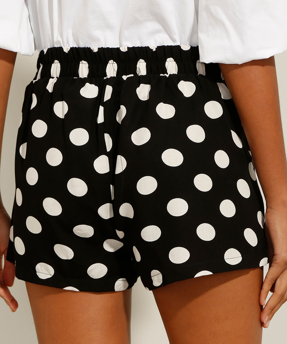 modelo de short de viscose