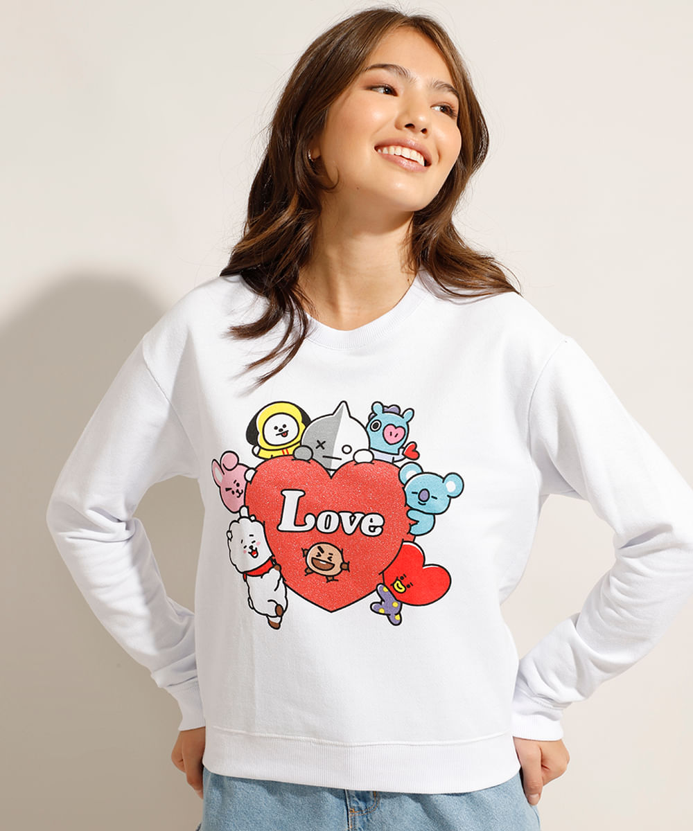 Moletom bts bt21 fashion