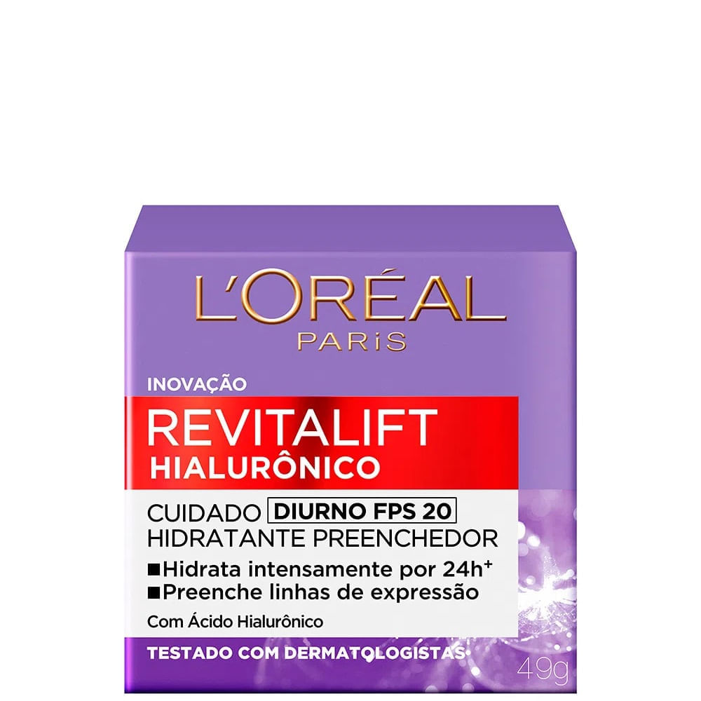 LOréal Paris Elséve Hialurônico Kit Diurno - Máscara + Creme Anti-idade