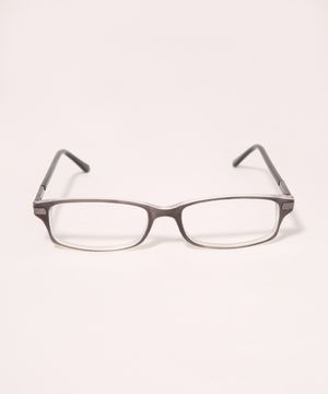 Armação Para Óculos de Grau Masculina Retangular Ace Cinza