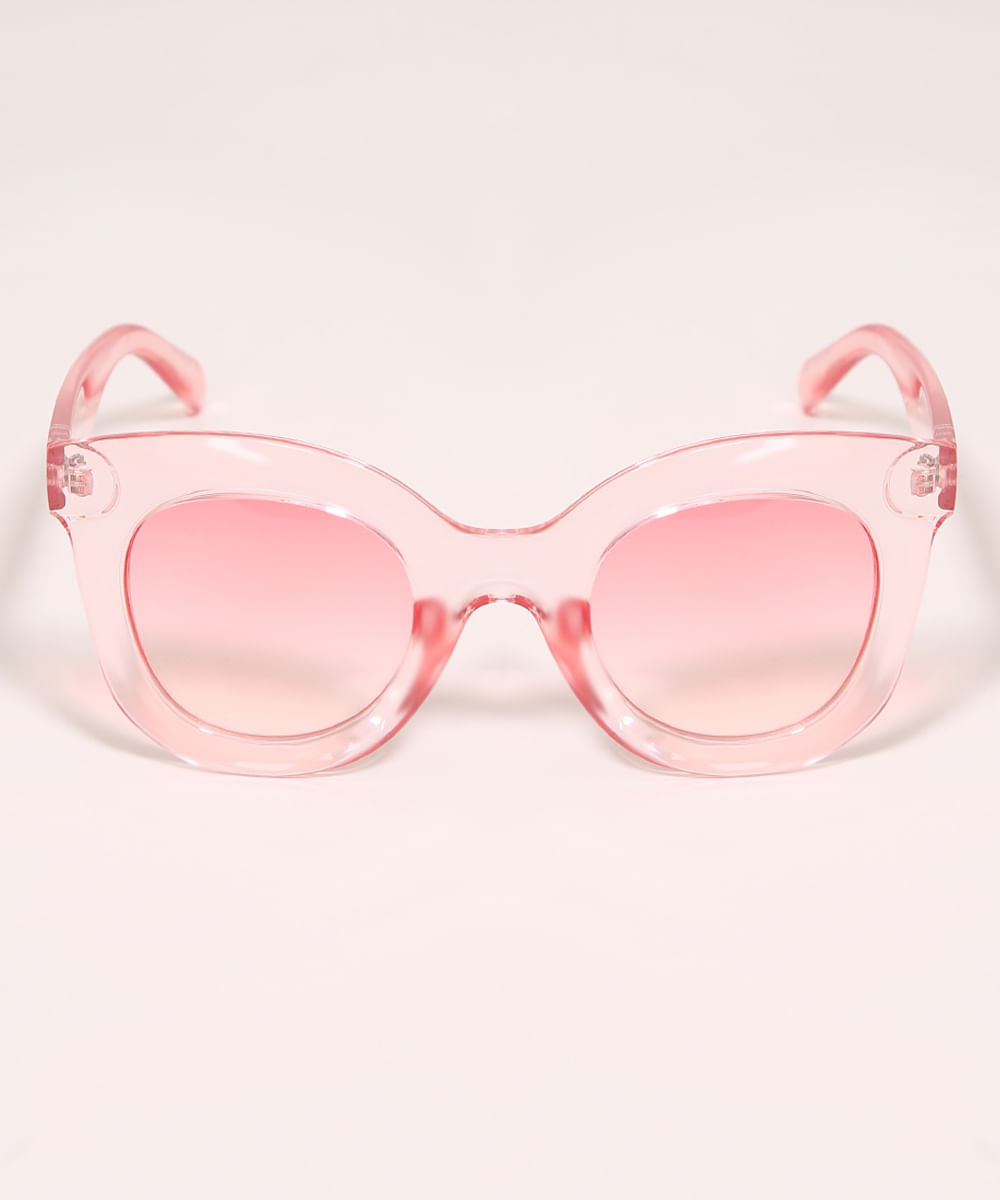 Óculos de Sol Feminino Redondo Yessica Rosa