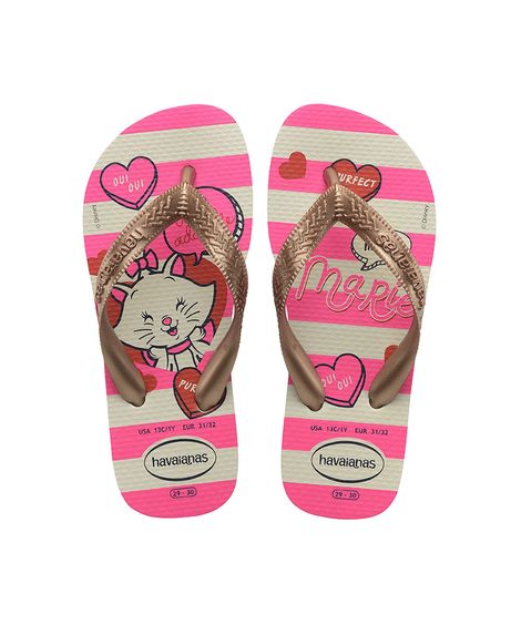 Chinelo Infantil Havaianas Marie Branco