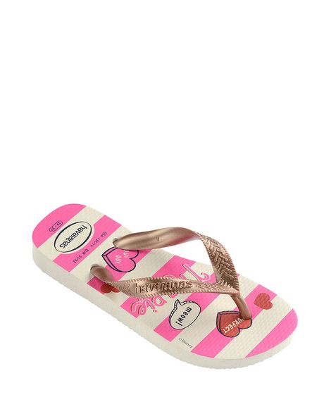 Chinelo Infantil Havaianas Marie Branco