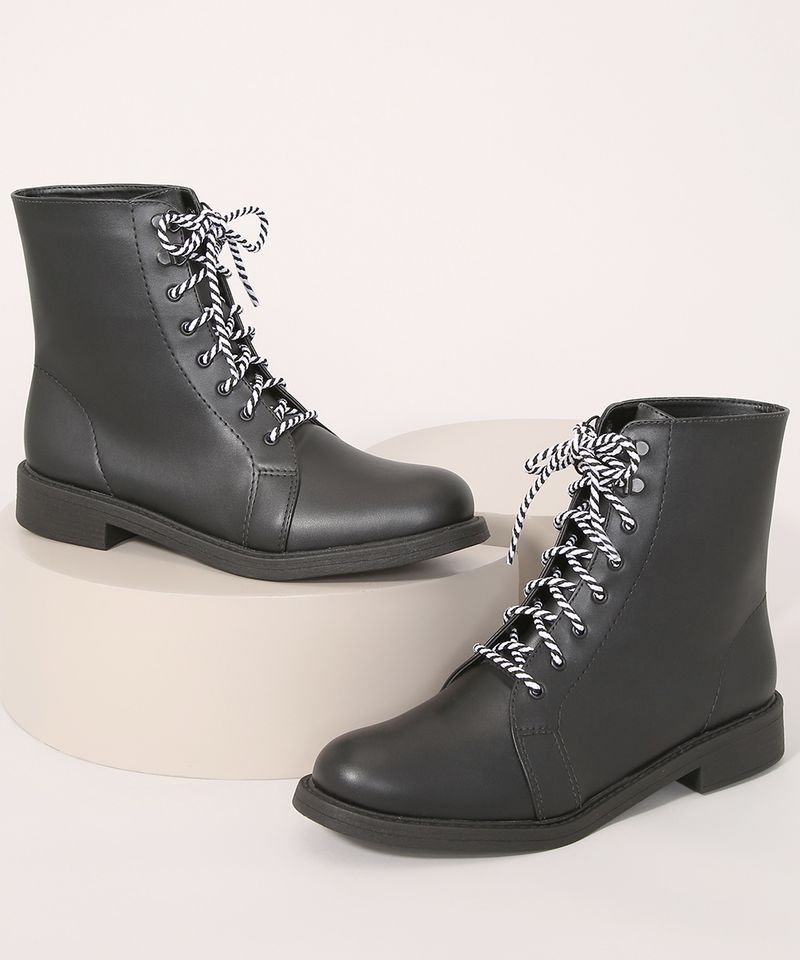 Bota via best sale mia cano curto