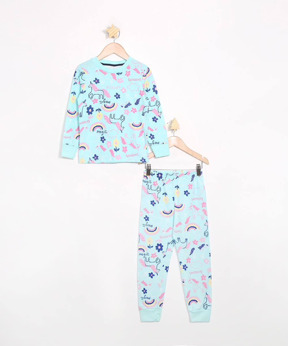 Pijama Infantil Feminino Gatinho Galáctico Elian - Pijama Infantil -  Magazine Luiza