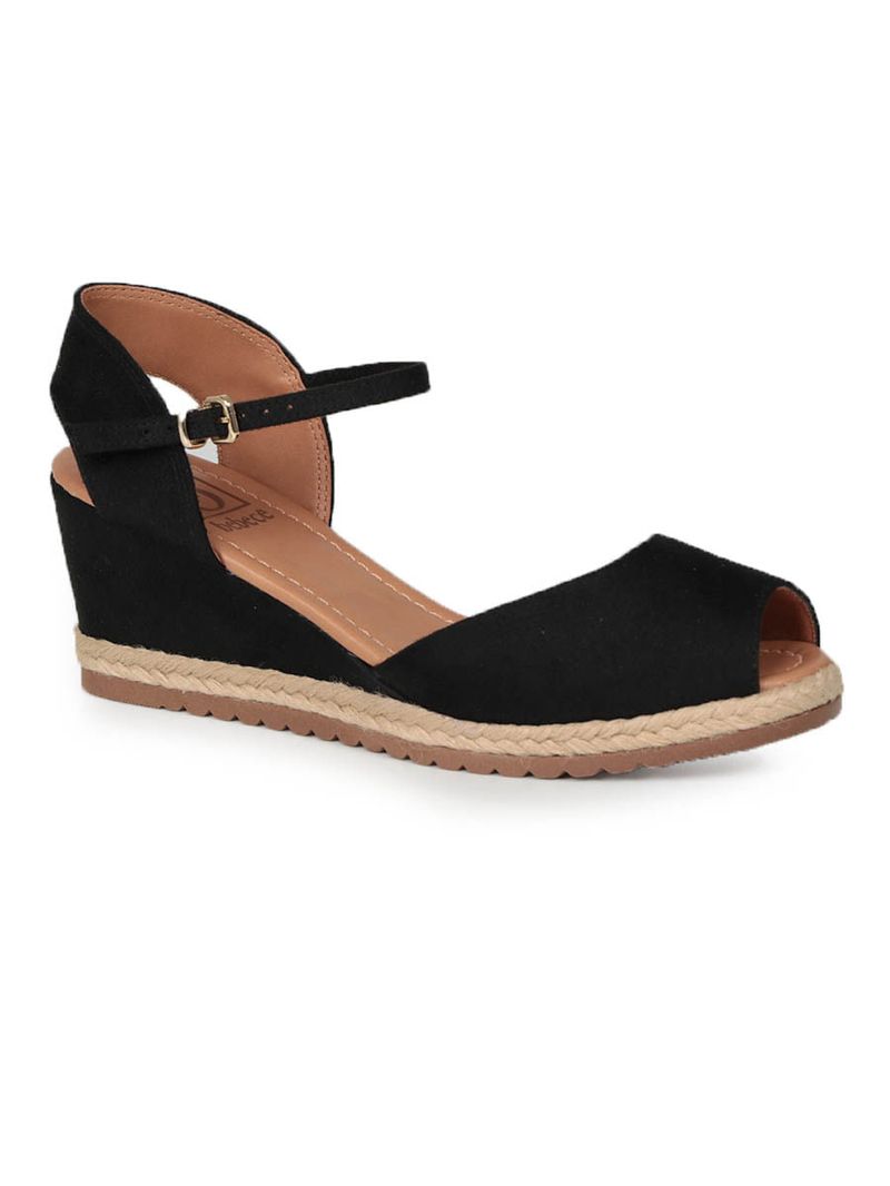 Sandalia Anabela Feminina Bebece Espadrille