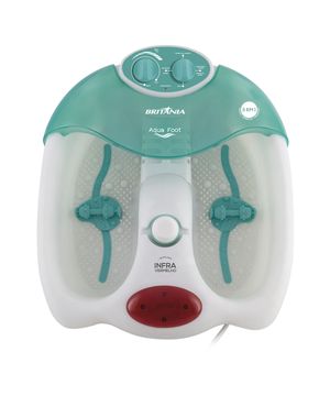 Hidromassageador Britânia Aqua Foot Infra Vermelho Branco 220V