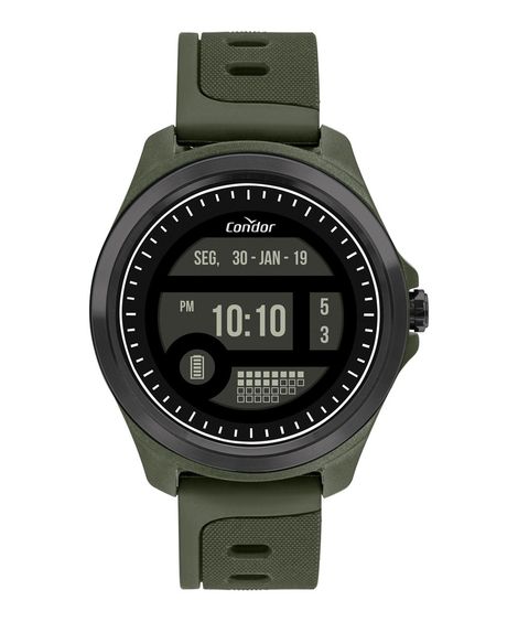 Relógio Condor Masculino Digital Verde COKW05CAA8V