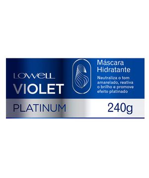 Lowell Violet Platinum - Máscara Matizadora 240g