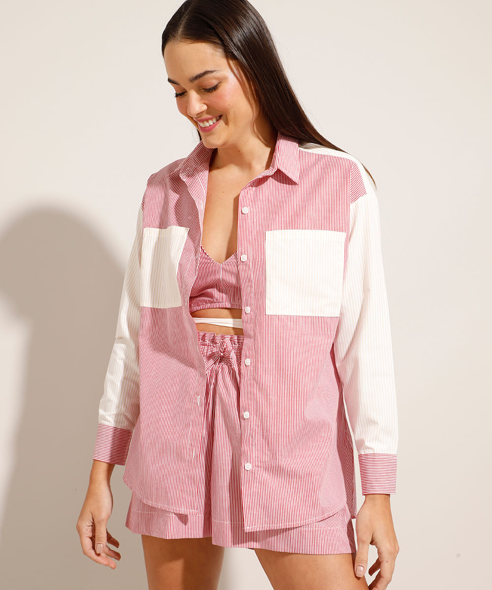 Camisa <em>oversized</em>