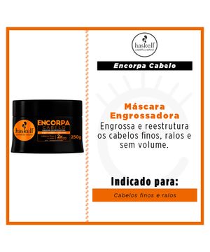 Haskell Encorpa Cabelo – Máscara 250g