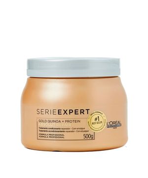 L'Oréal Professionnel Absolut Repair Gold Quinoa + Protein - Máscara de Tratamento Tamanho Profissional 500g