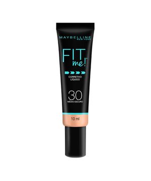 Corretivo Líquido Maybelline – Fit Me! Peles Claras e Médias 30 - Médio Escuro