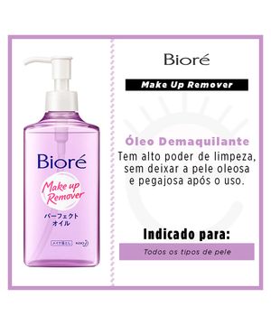 Óleo Demaquilante Facial Bioré - Make Up Remover 230ml