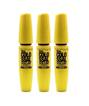 Maybelline Colossal Volum’Express Kit - 3 Máscara para Cílios Lávavel