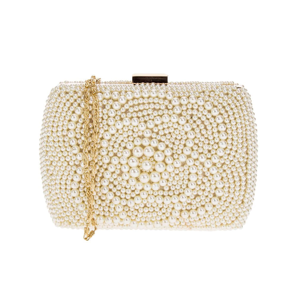 clutch pérolas
