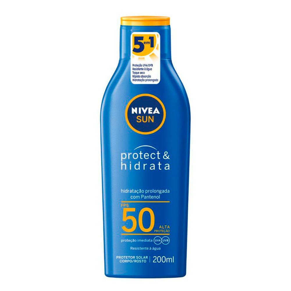 Protetor Solar Nivea Sun Protect&Hidrata FPS50 200ml é boa?