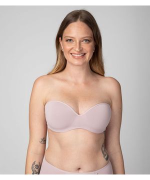 Sutiã Lift-Strapless 51803 Liz Blush Taça B Bege