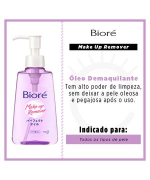 Óleo Demaquilante Facial Bioré - Make Up Remover 150ml