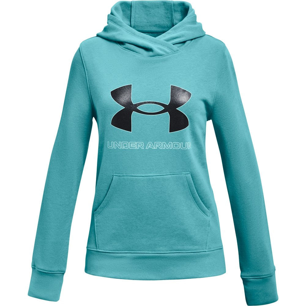 moletom infantil feminino rival fleece logo hoodie - C&A