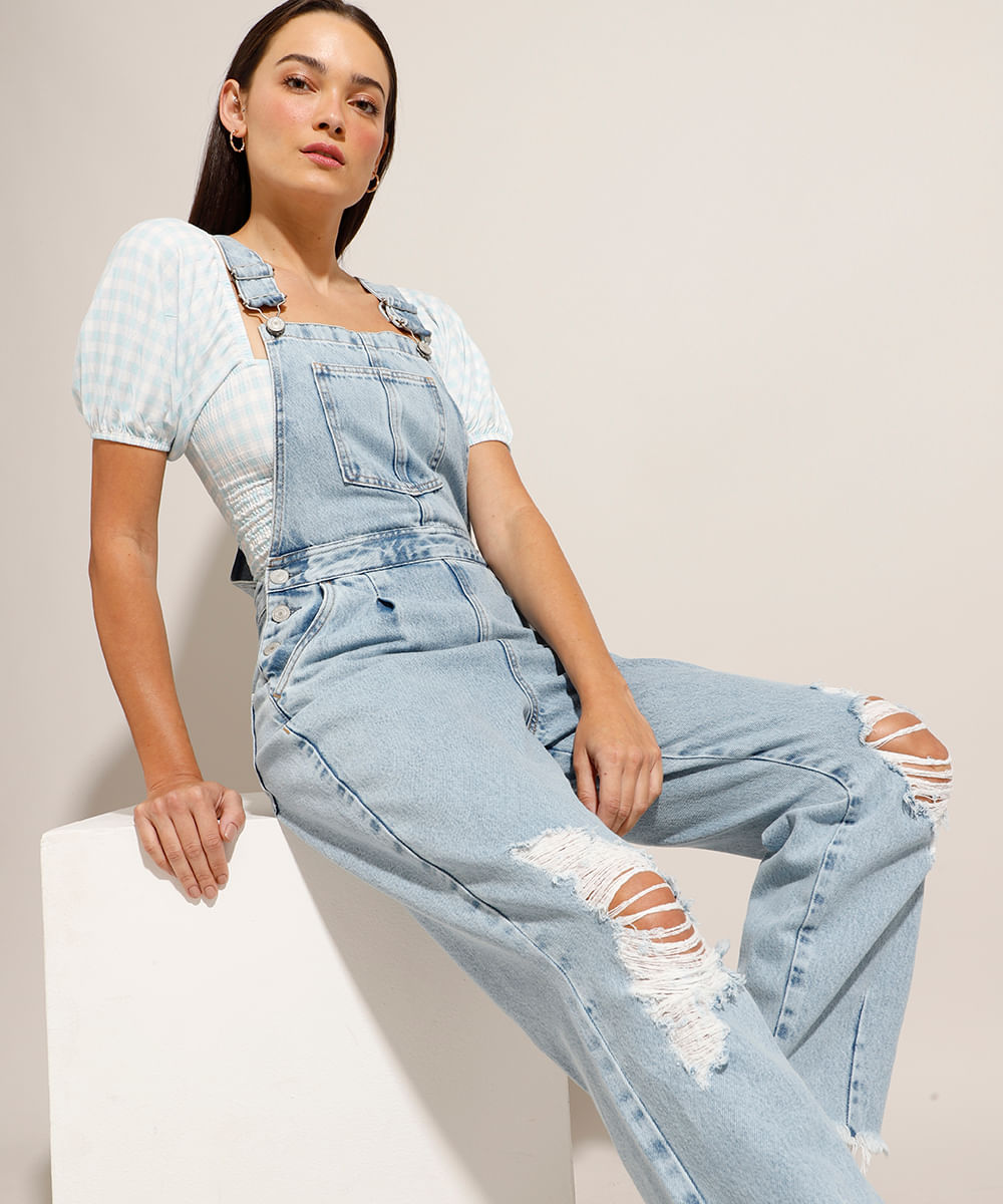 Macacão jeans