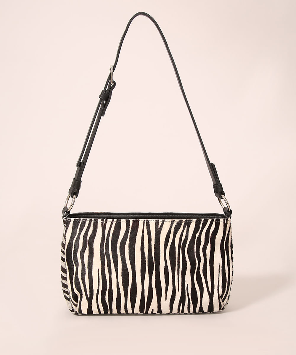 Bolsa média zebra, da C&A