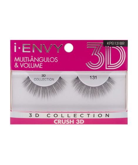 Cílios Postiços 3D Collection - 131 - I-Envy único