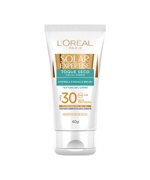 Protetor Solar Facial LOréal Paris Solar Expertise Toque Seco FPS 30 40g