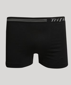 Kit de 10 Cuecas Boxer Sem Costura Trifil Preto