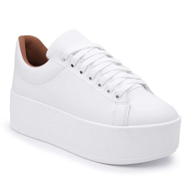 tenis casual plataforma feminino