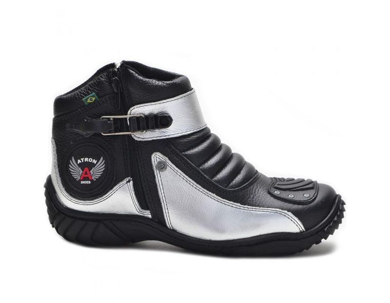 bota coturno motociclista cano médio couro atron shoes prata e preto - C&A  | Moda feminina, Masculina, Infantil, Celulares e mais