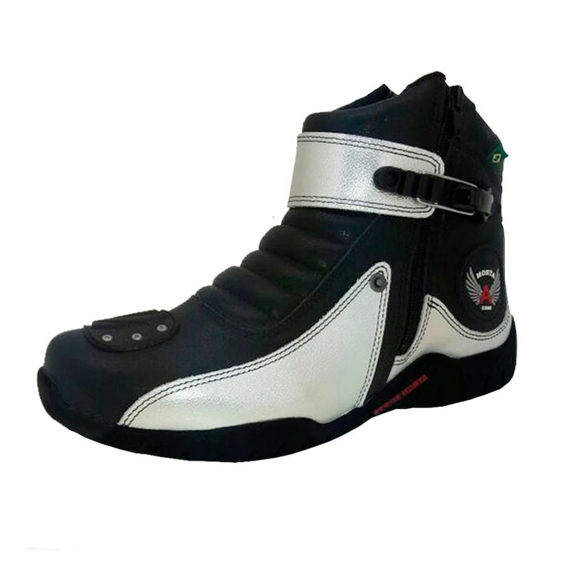 bota coturno motociclista cano médio couro atron shoes prata e preto - C&A  | Moda feminina, Masculina, Infantil, Celulares e mais