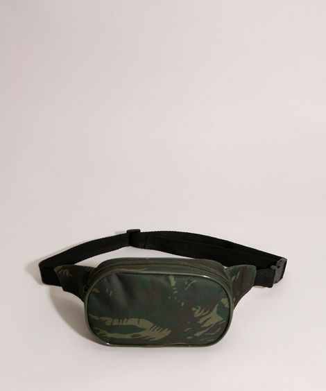 Pochete Camuflada Verde Militar