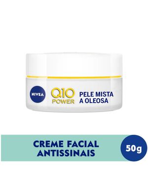 Creme Facial Antissinais NIVEA Q10 Plus 50ml