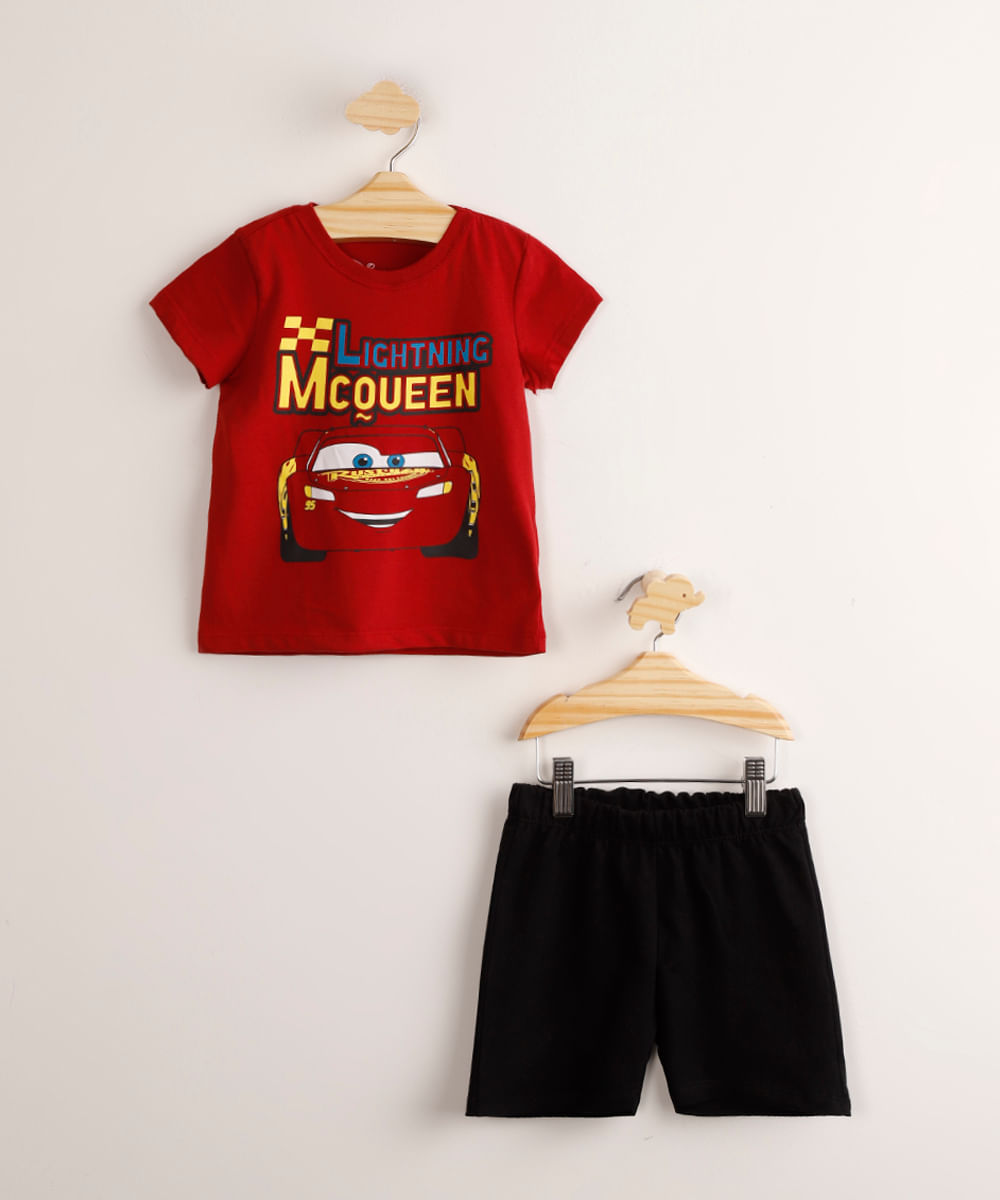 camiseta infantil carros disney