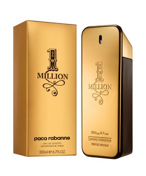 1 Million Paco Rabanne Perfume Masculino Eau de Toilette 200ml