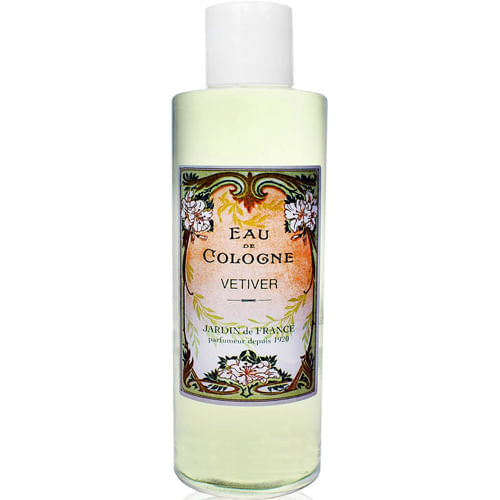 Vetiver Eau de Cologne Jardin de France Perfume Unissex Eau de Cologne 240ml