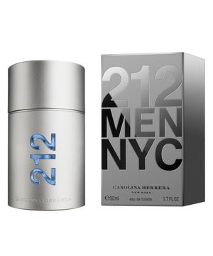 212 Men Nyc Carolina Herrera - Perfume Masculino - Eau de Toilette 50ml