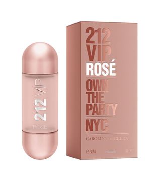 Carolina Herrera 212 Vip Rose Hair Mist Perfume para os cabelos 30ml