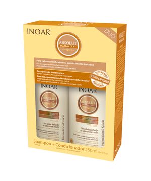 Inoar Absolut Daymoist CLR Kit - Shampoo + Condicionador