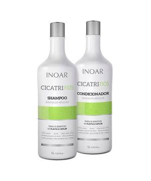 Inoar Duo Cicatrifios Kit - Shampoo + Condicionador