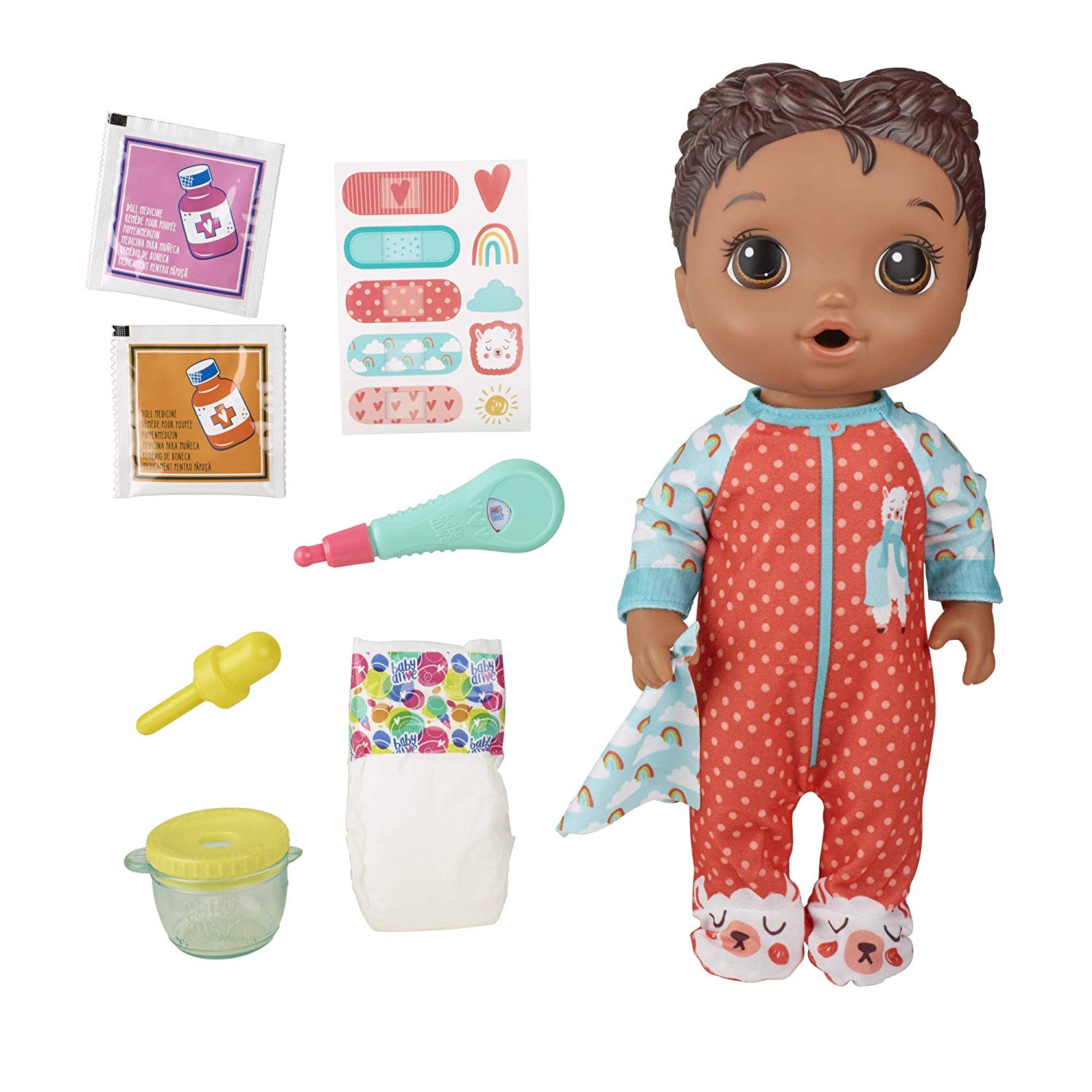 Boneca Baby Alive Aprendendo A Cuidar Negra Hasbro