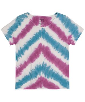 Blusa Feminina Juvenil Tie Dye Rovitex Teen Azul