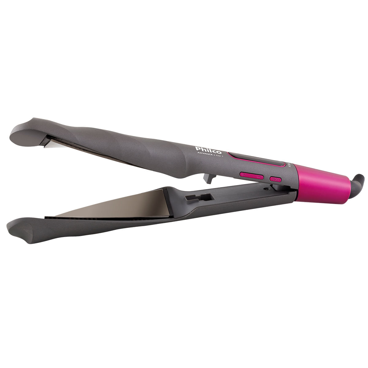 Prancha Cacheadora Philco Advance 2 Em 1 PPR04CZ Titanium cinza bivolt é ruim? Prancha Cacheadora Philco Advance 2 Em 1 PPR04CZ Titanium cinza bivolt é boa?