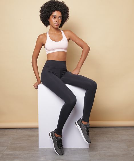 Tênis Feminino Esportivo Estampado Preto